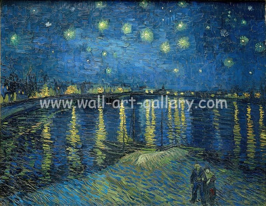 starry night over the rhone