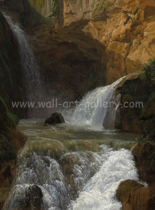 waterfall wall art